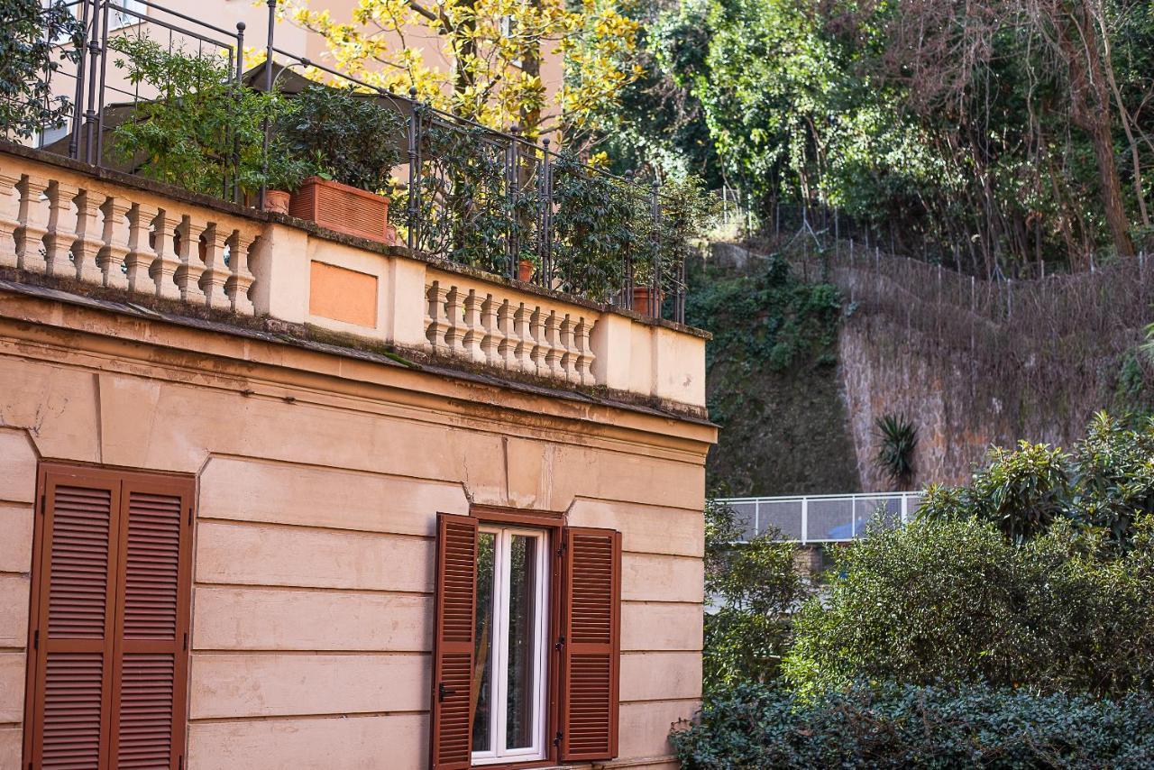 Cosy Studio In The Greenest Corner Of Trastevere Rome Bagian luar foto